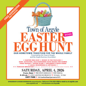 $1,000 Sponsor - Town of Argyle Easter Egg Hunt 2026
